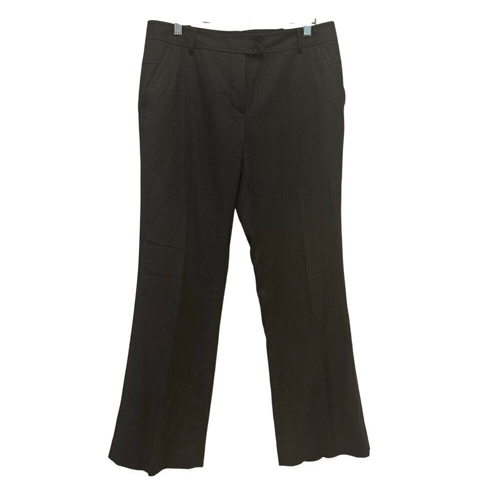 Nine West Gray Pants sz 8 Stretch Slacks